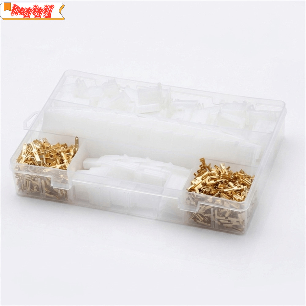 KUGIGIML 580 chiếc Pin Header Connector, Pin Count 2 3 4 6 9 Crimp Terminal Wire Connector Kit, Các 