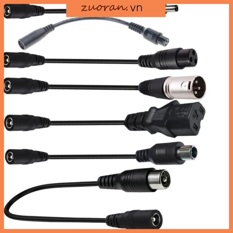 ZUOO DC5521 sang 3Pin DC5525 Cáp Chuyển Đổi Nữ Sang Nam Nữ Dây Chuyển Đổi