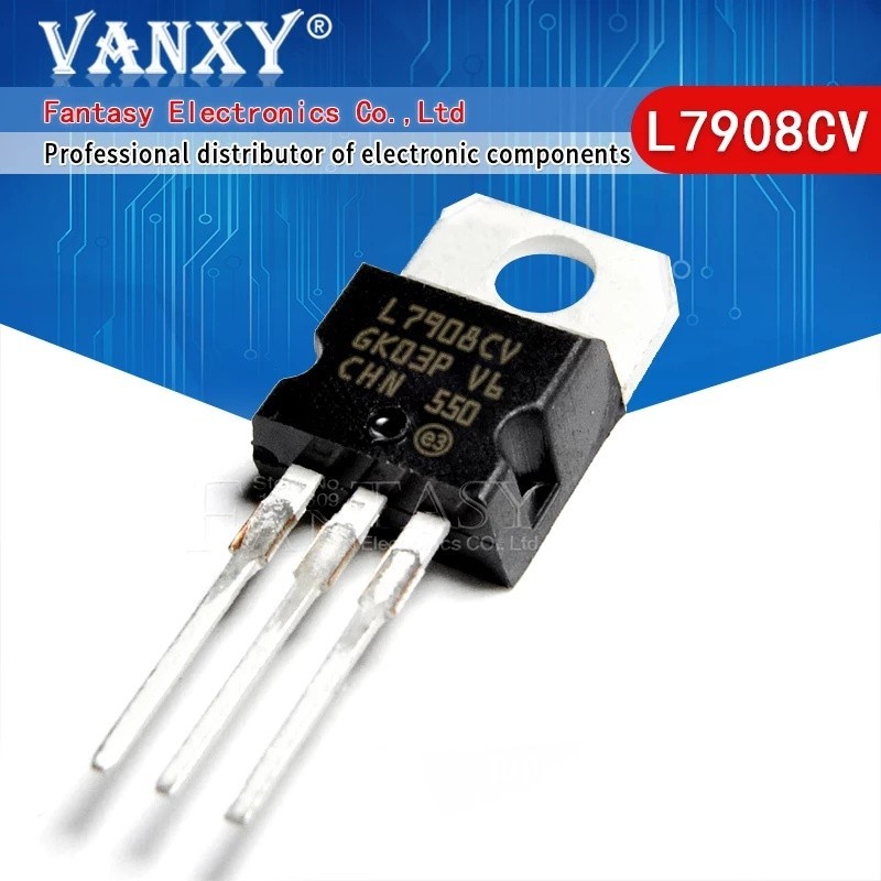 10 CÁI L7908CV TO220 L7908 TO-220 7908 LM7908 MC7908 mới và IC