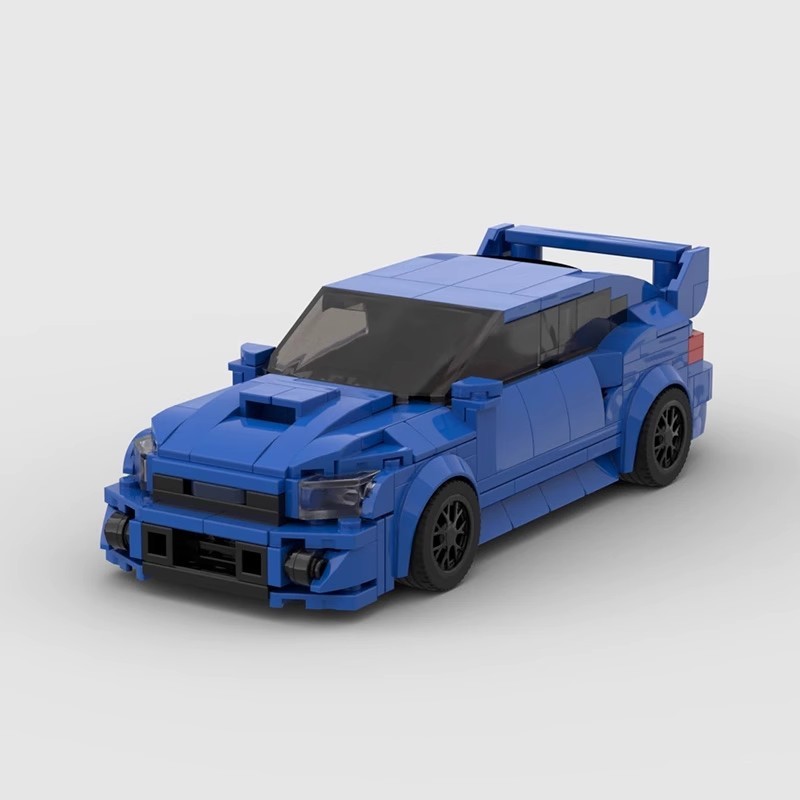 Khối xây dựng MOC Tương thích với Lego 70675 tốc độ Series Leopard 8 cánh JDM Phong cách Nhật Bản Su
