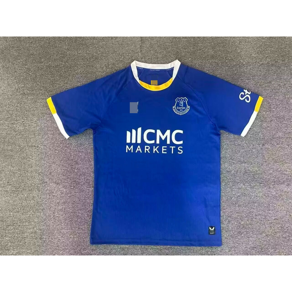 Fan Edition 2627 Áo bóng đá sân nhà Everton Áo thun ngắn tay AAA + S-4XL