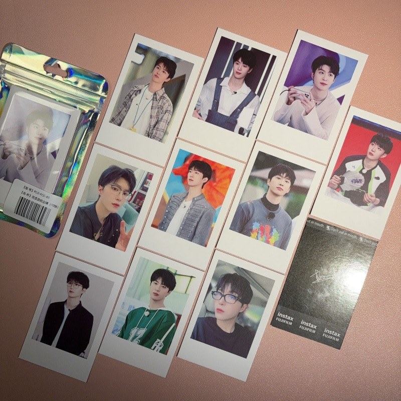 Quạt Chengchen Polaroid Thẻ Ảnh 10 Miếng Sunsh Fan Chengchen Polaroid Photocard 10 Miếng Đơn Sunshin