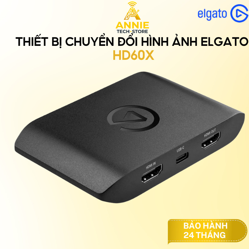 Thiết bị chuyển đổi hình ảnh Elgato HD60X (10GBE9901) - Hàng chính hãng
