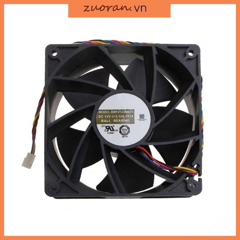 Quạt làm mát ZUOO DPJ1238B2G 12CM 120mm DC12V 3 12A 12x12x3 8cm 4P PMW Vòng bi