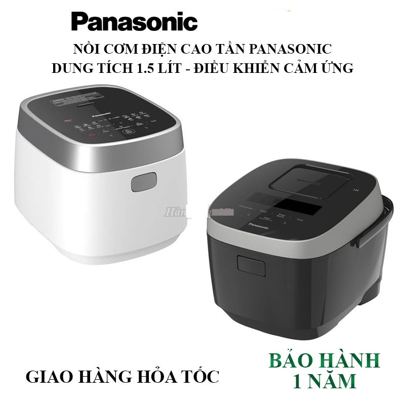 [Hỏa tốc 2h]Nồi cơm điện cao tần 1.5 lít Panasonic SR-HN151KRA, SR-HNS151WRA, SR-HFT153KRA