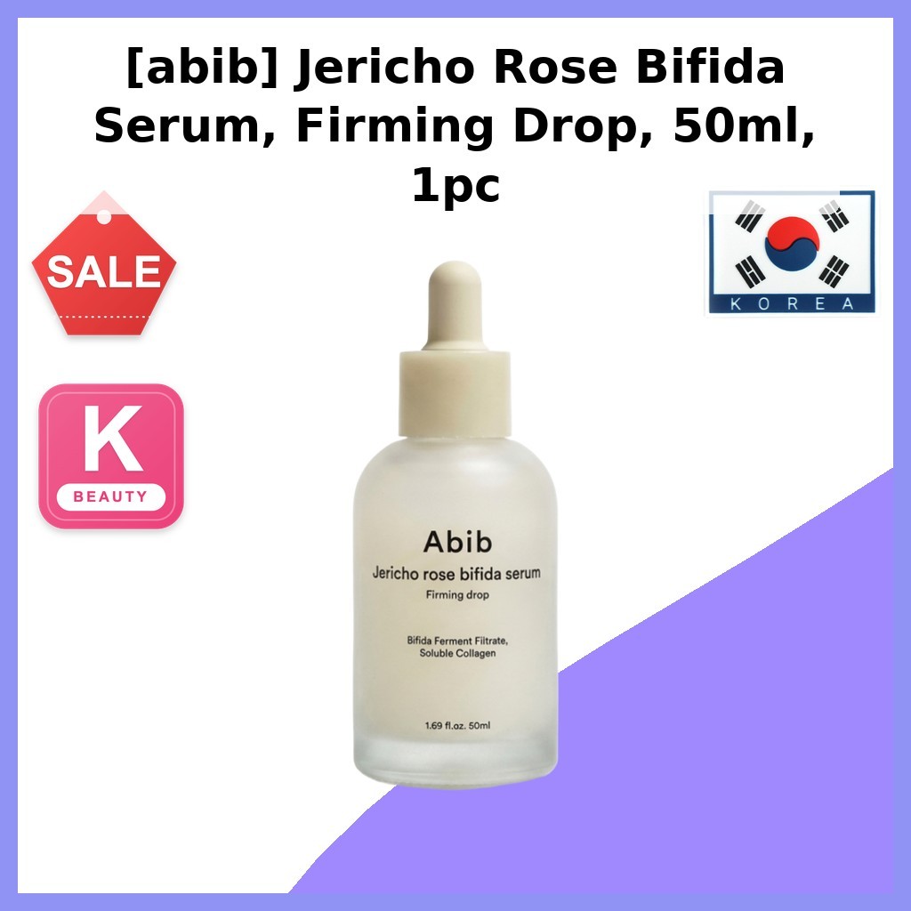 [abib] Serum Jericho Rose Bifida, 50ml – Tinh chất săn chắc da, 1 chai/ Serum Hàn Quốc/ Chính hãng c
