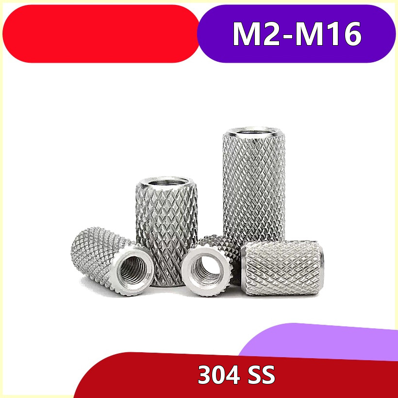 Đai ốc ngón tay cái kẹp M2-M16 L4-50mm SUS304 Thép không gỉ cho các dự án điện tử & DIY 【 2.LMF 】