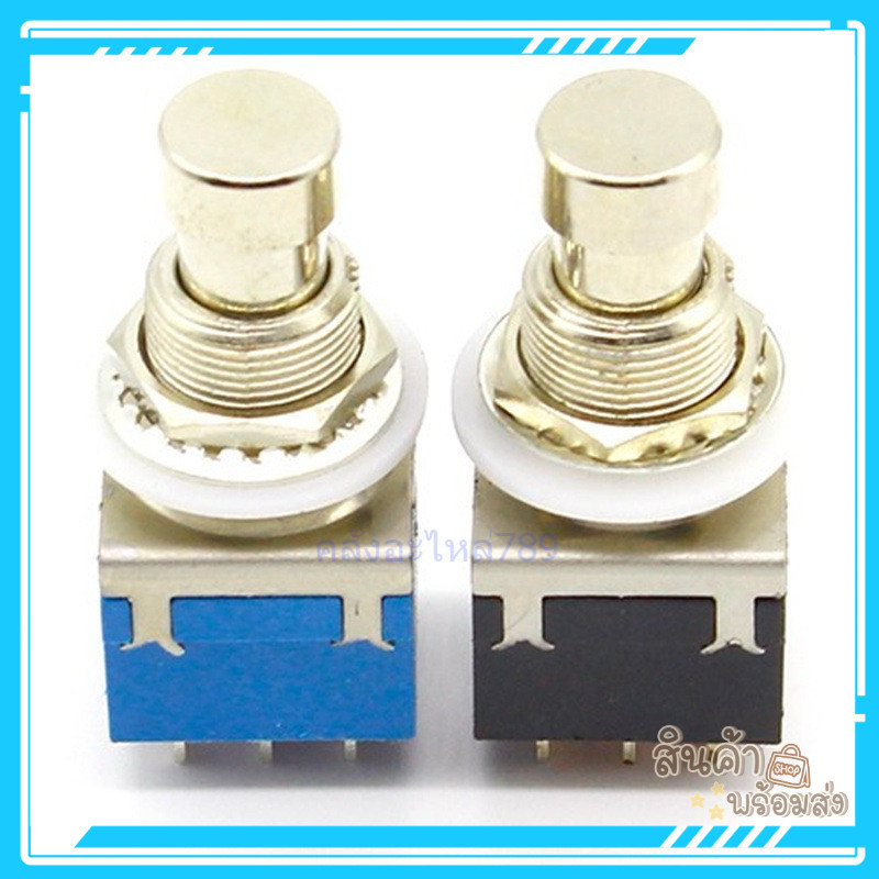 Công tắc hiệu ứng đàn Guitar giá trị lớn 3PDT 9 chân từ Thái Lan