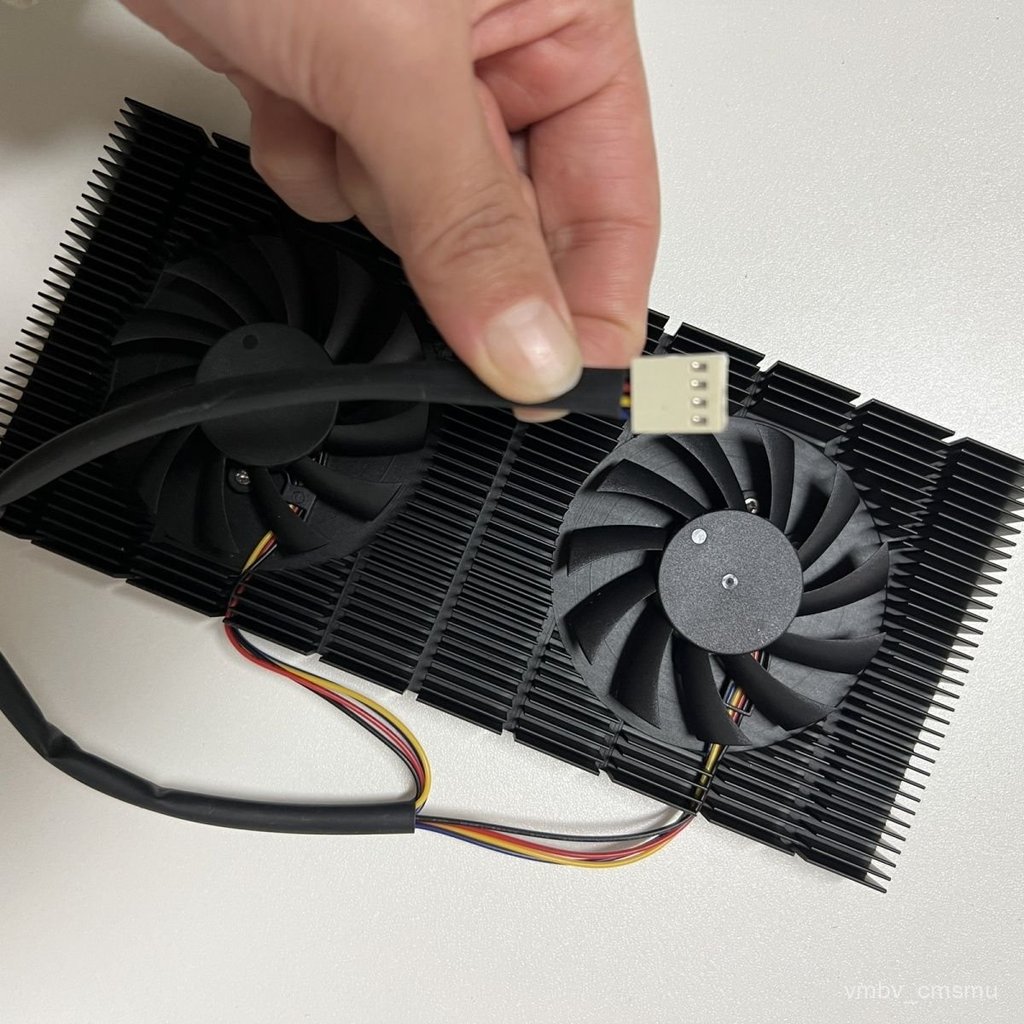 Tản nhiệt mặt lưng VGA RTX3080 3090 kèm quạt làm mát VRAM module nhôm ép tản nhiệt máy tính cao cấp 