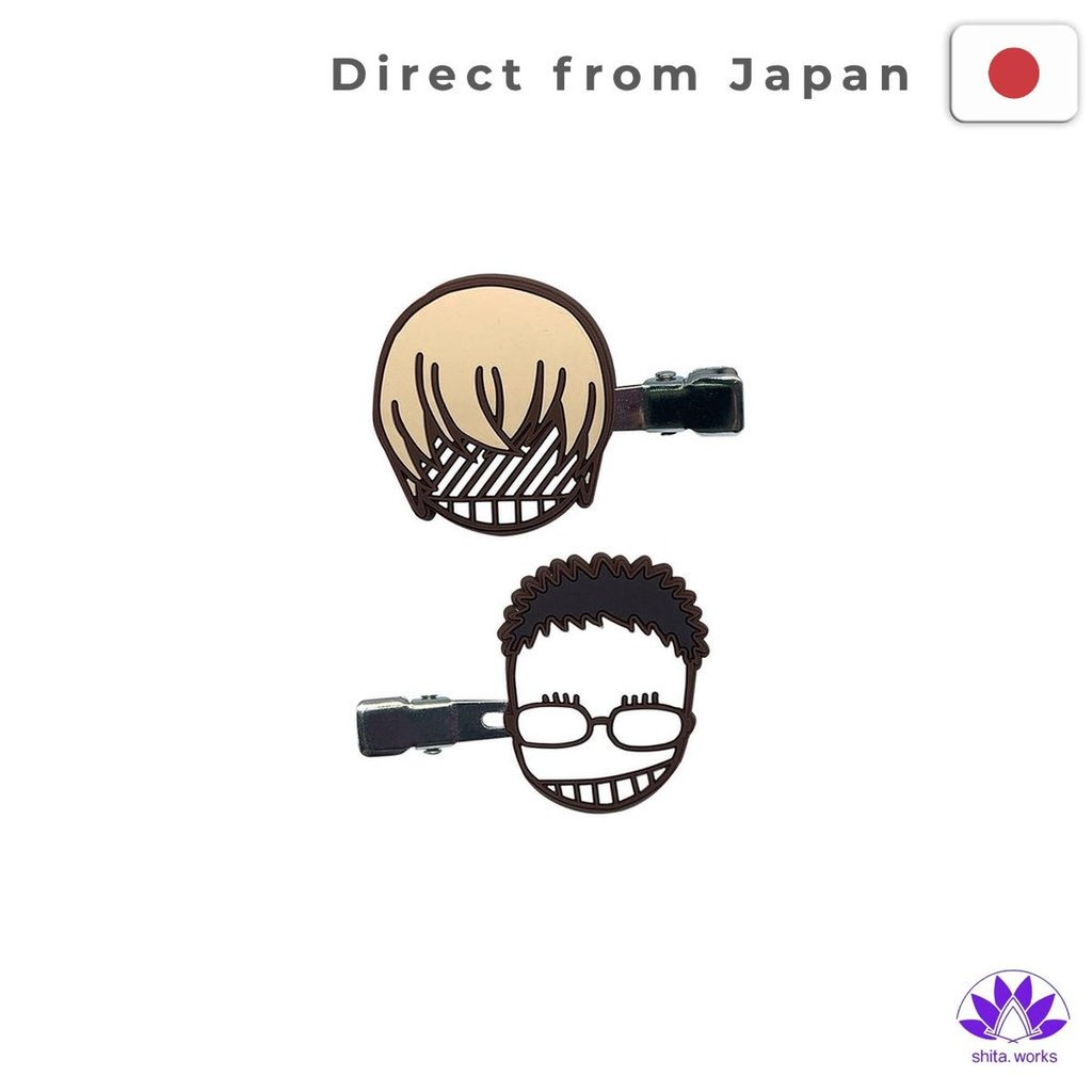 ・Direct from Japan・ TOSHIN PACK Thám tử Conan Bangs Clip (Amuro & Kazami) CO-HP103