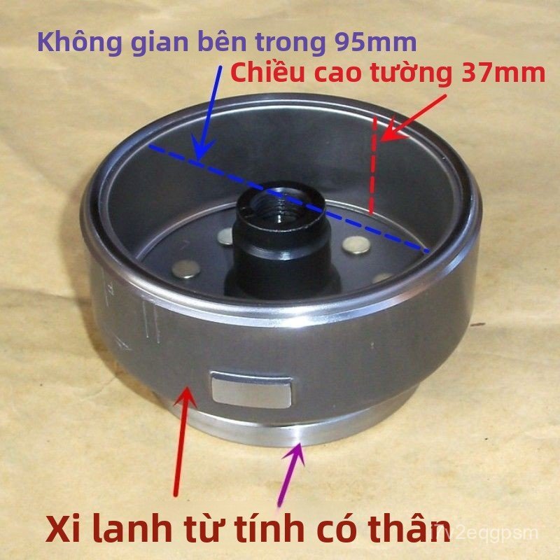 Mâm lửa cuộn điện roto xe máy ba bánh CG 200 250 công suất cao 350W sạc cực khỏe