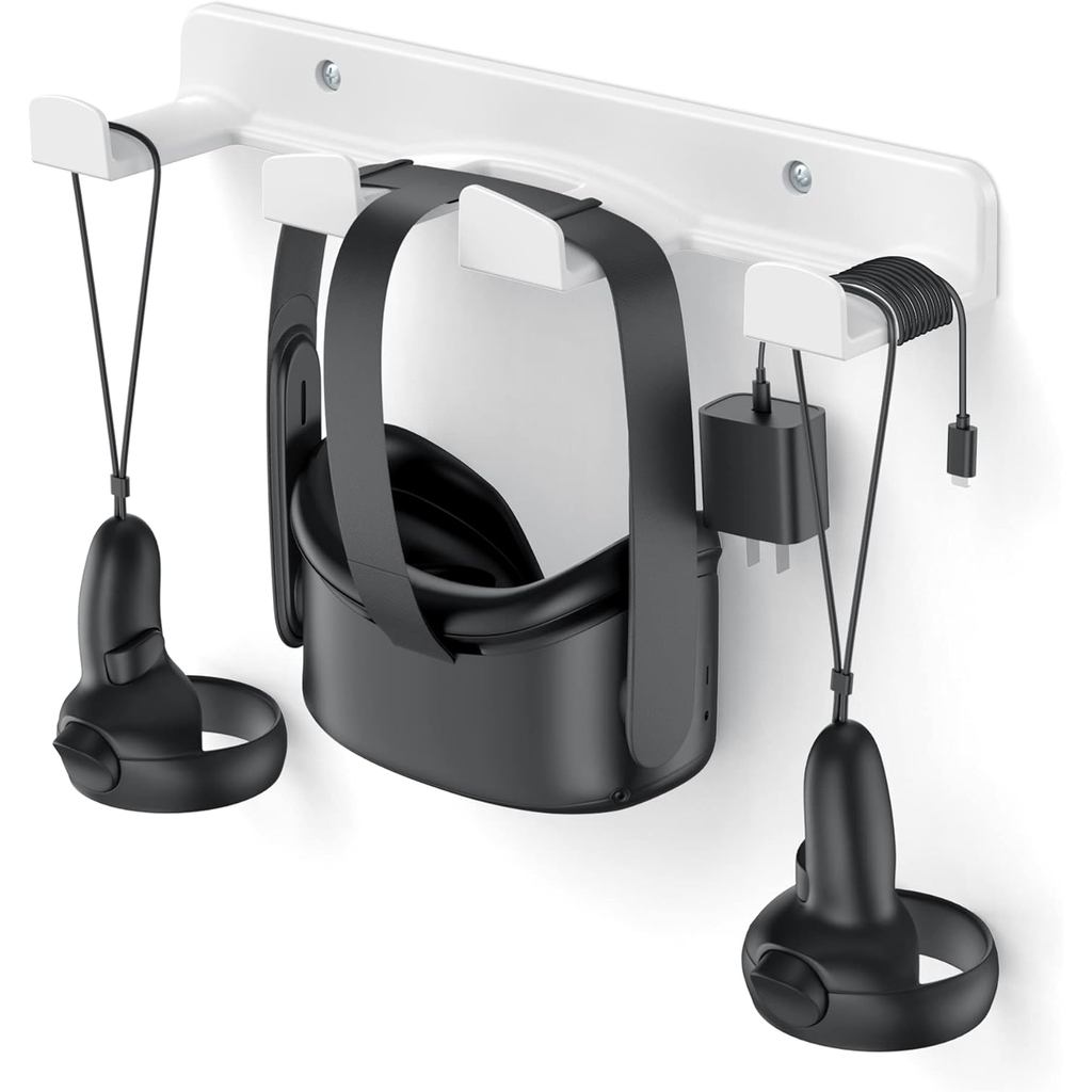 HomeMount VR Giá đỡ lưu trữ treo tường Móc cho Meta / Oculus Quest 2 / Quest / Rift / Rift S / Valve