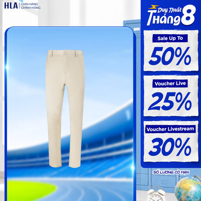 Quần Tây Nam HLA Tencel Cotton Blended Casual Pants