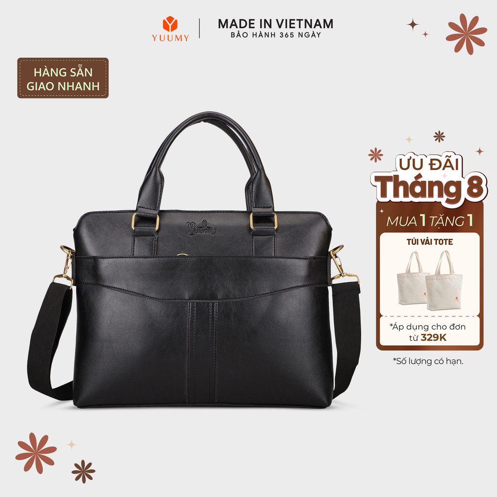Cặp Công Sở Yuumy (Thời trang nam đi làm cỡ lớn - Cặp da CAYM06)