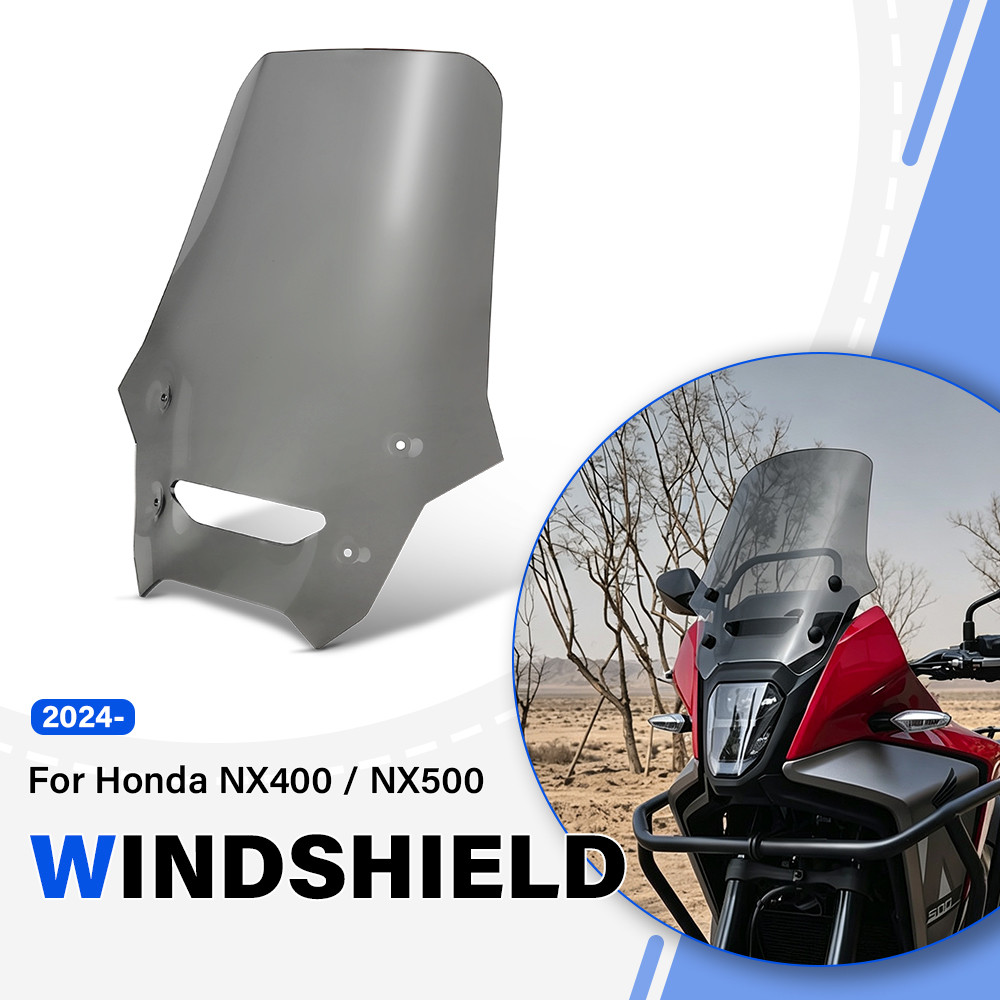 VISER Dành Cho Xe HONDA NX500 NX400 2024 2025 NX 500 Xe Máy Kính Chắn Gió Phía Trước Kính Chắn Gió K
