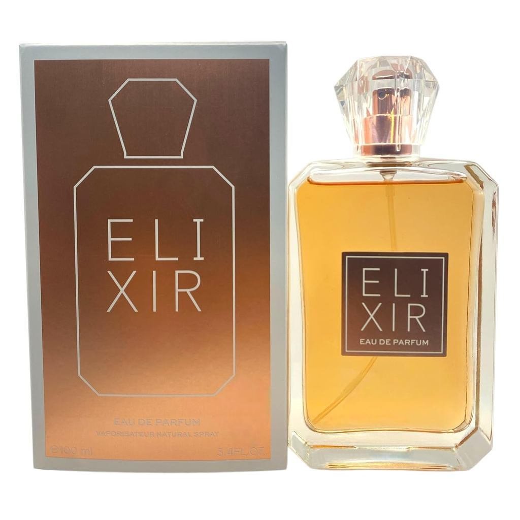 ELIXIR Eau de Parfum dành cho nữ, 3,4 Fl Oz | W Amber-Vanilla | Ghi chú Vani Orchid, Jaine, Đường nâ