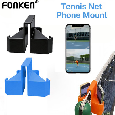 Fonken Tennis/Pickleball/Lưới Cầu Lông Giá Đỡ Điện Thoại Thể Thao Ghi Hình Camera Đứng Lưới Tennis Điện Thoại Gắn