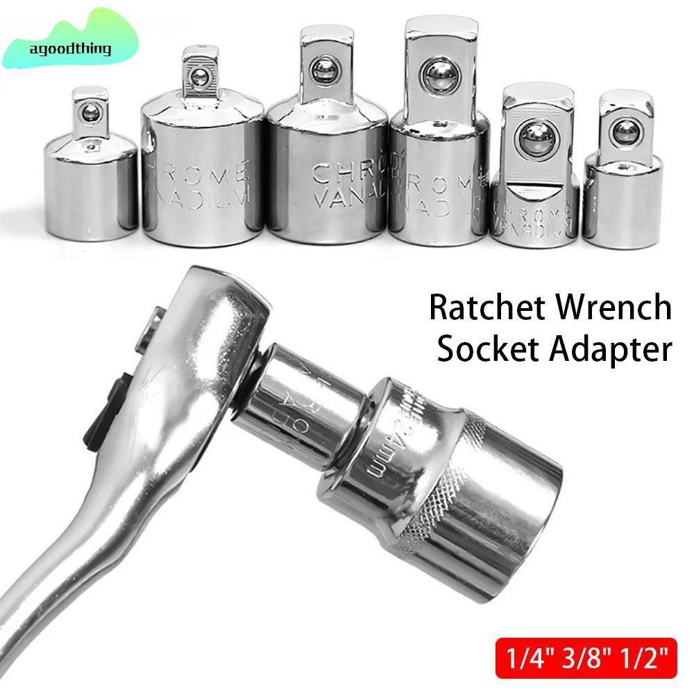 AGOODTHING 1 Cái Bộ Chuyển Đổi Ổ Cắm, Bộ Chuyển Đổi Cờ Lê Ổ Đĩa 1 / 4 3 / 8 1 / 2 Inch Tay Cờ Lê Rat