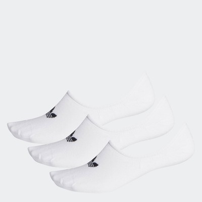 adidas Phong cách sống Bộ 3 đôi tất ẩn Unisex trắng FM0676