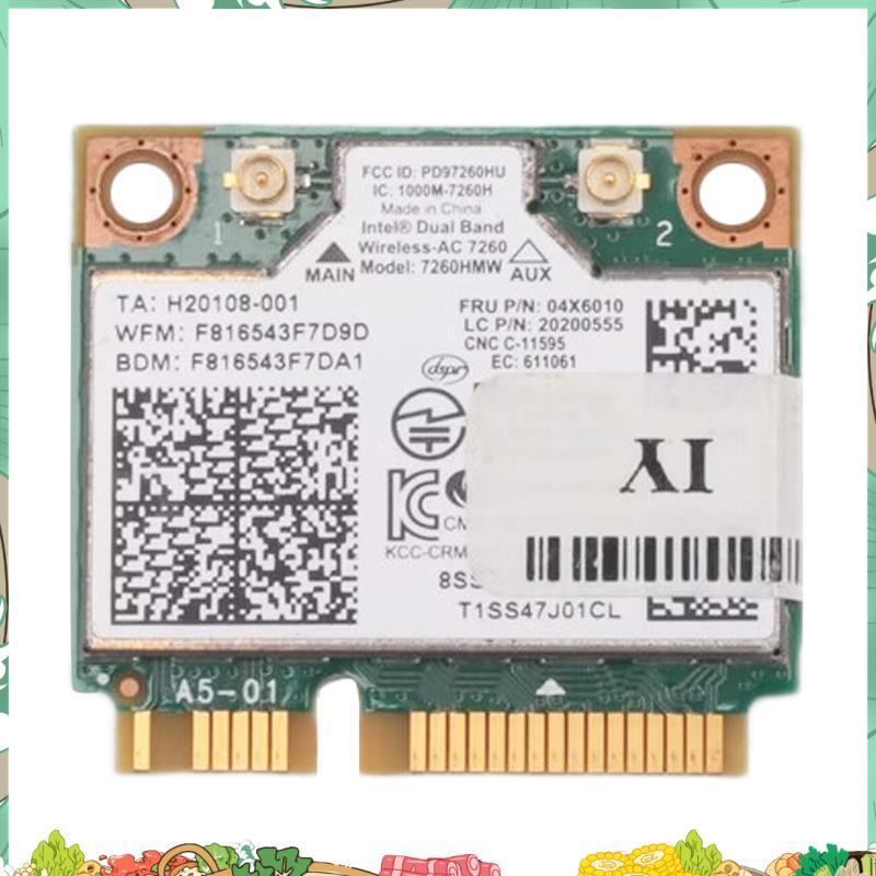 Notebook Tích Hợp Thẻ Không Dây Cho 7260HMW 7260AC 867M Dual Band 5G Thẻ Không Dây BT4.0 Cho 04X6090