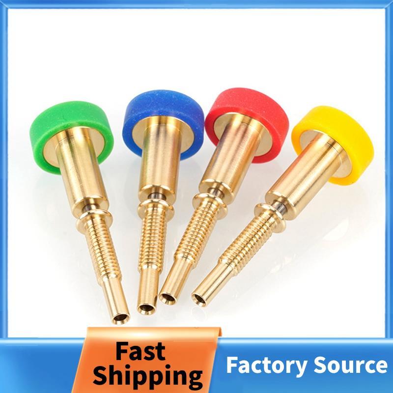 4 Vòi phun titan bằng đồng thau 0,25 / 0,4 / 0,6 / 0,8mm Vòi phun titan bằng đồng thau cho máy đùn H