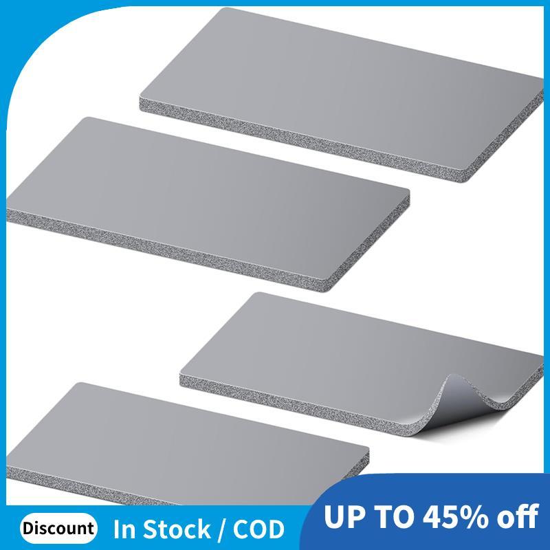 Hat Press-Phụ kiện - 4 chiếc Silicone Heat Press-Pad, 2 kích cỡ (7.87x3.35Inch + 6,50x2,60Inch), dùn