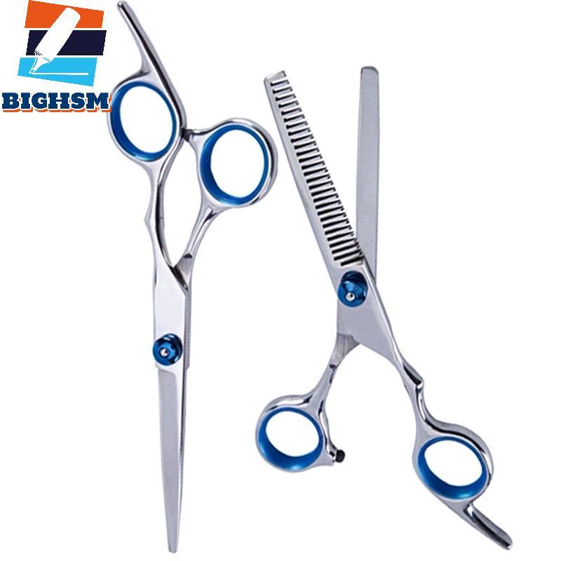 [BIGHSM] Bộ Kéo Cắt Tóc Salon Cắt Tóc 6 Inch Chất Lượng Chuyên Nghiệp Cắt Và Làm Mỏng Cho Gia Đình V