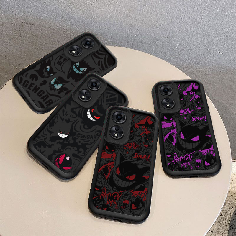 Pokemon Gengar Cool Cellphone Ốp Lưng Cho Motorola MOTO EDGE 2026 70 Pro G17 G37 POWER 5G G87 Vỏ Mềm