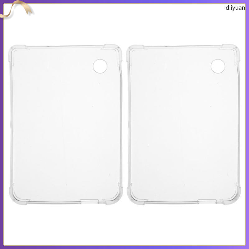 2 Chiếc E-Reader Case 6 Inch -Reader Covers Vỏ Silicon Mềm Trong Suốt Vỏ Sách Điện Tử Bảo Vệ Tay Áo 