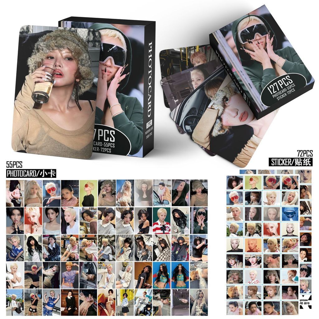 2026 Phong Cách Mới 127 Tờ I-DLE Soyeon Tian Xiaojuan Quan Zhaoyan Photocard Sticker CHÚNG TÔI LÀ Th