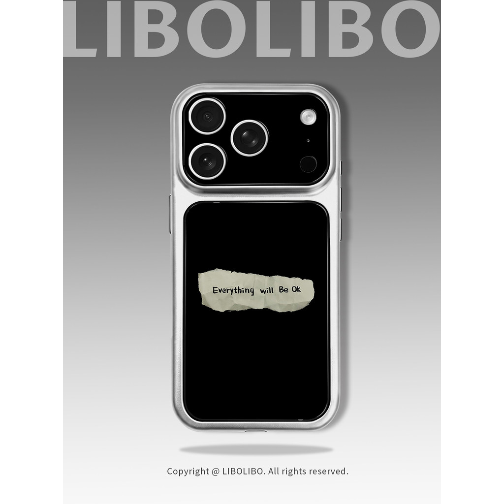 Libu Everything Will Be OK Thích hợp cho Ốp điện thoại iPhone17promax Apple 16pro High-End Feel 17pr