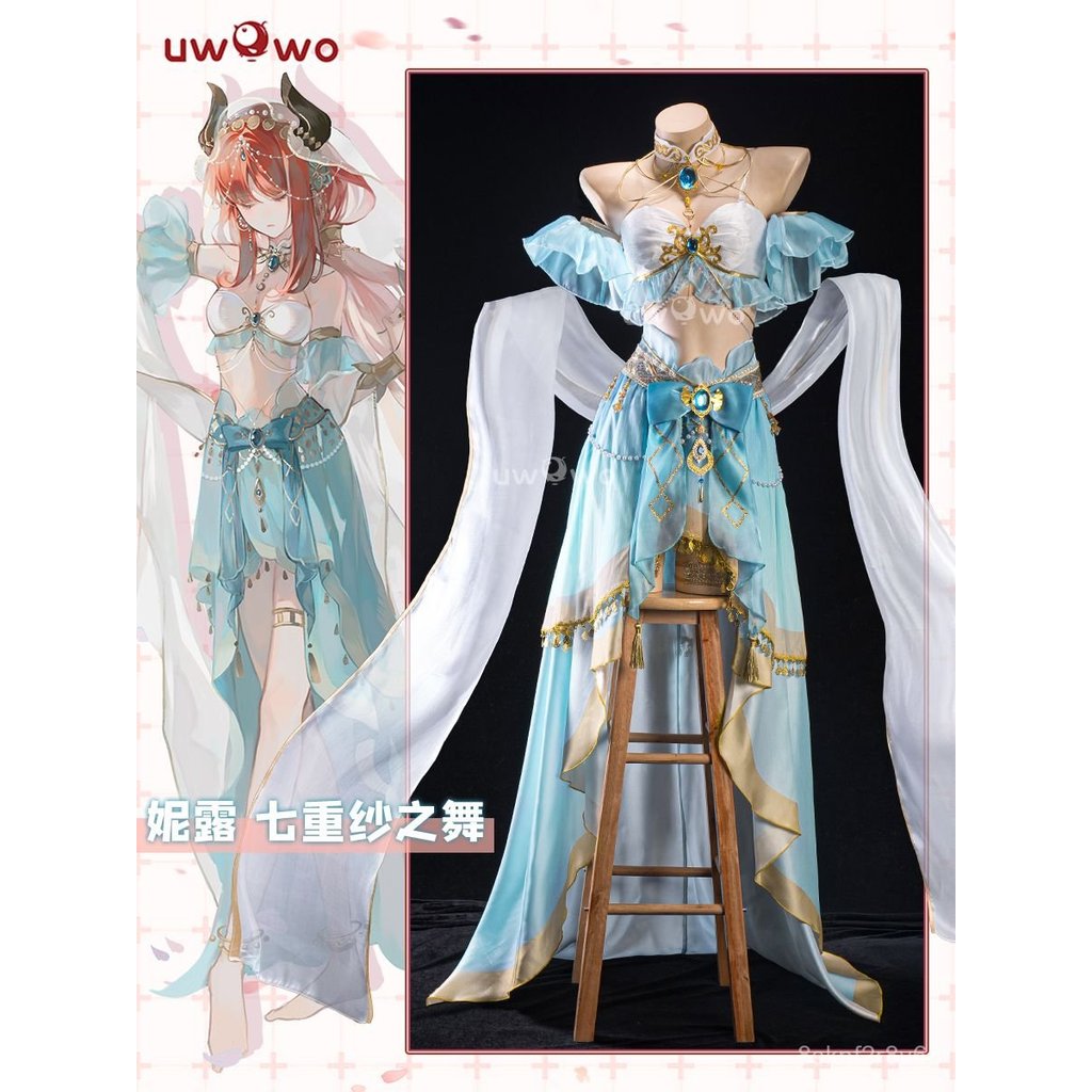 Trang phục cosplay Genshin Impact Nilou điệu múa lụa phong cách nữ sang trọng