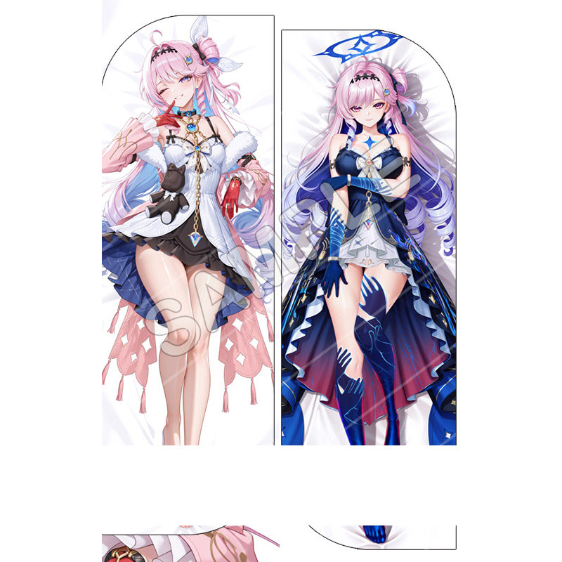 Denia Wuthering Waves Anime Columbina Cosplay Dakimakura Gối Ôm Body Prop 50 * 150