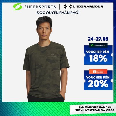 Áo Thun Nam Under Armour Vanish Energy Printed Short Sleeve - 6009761-390