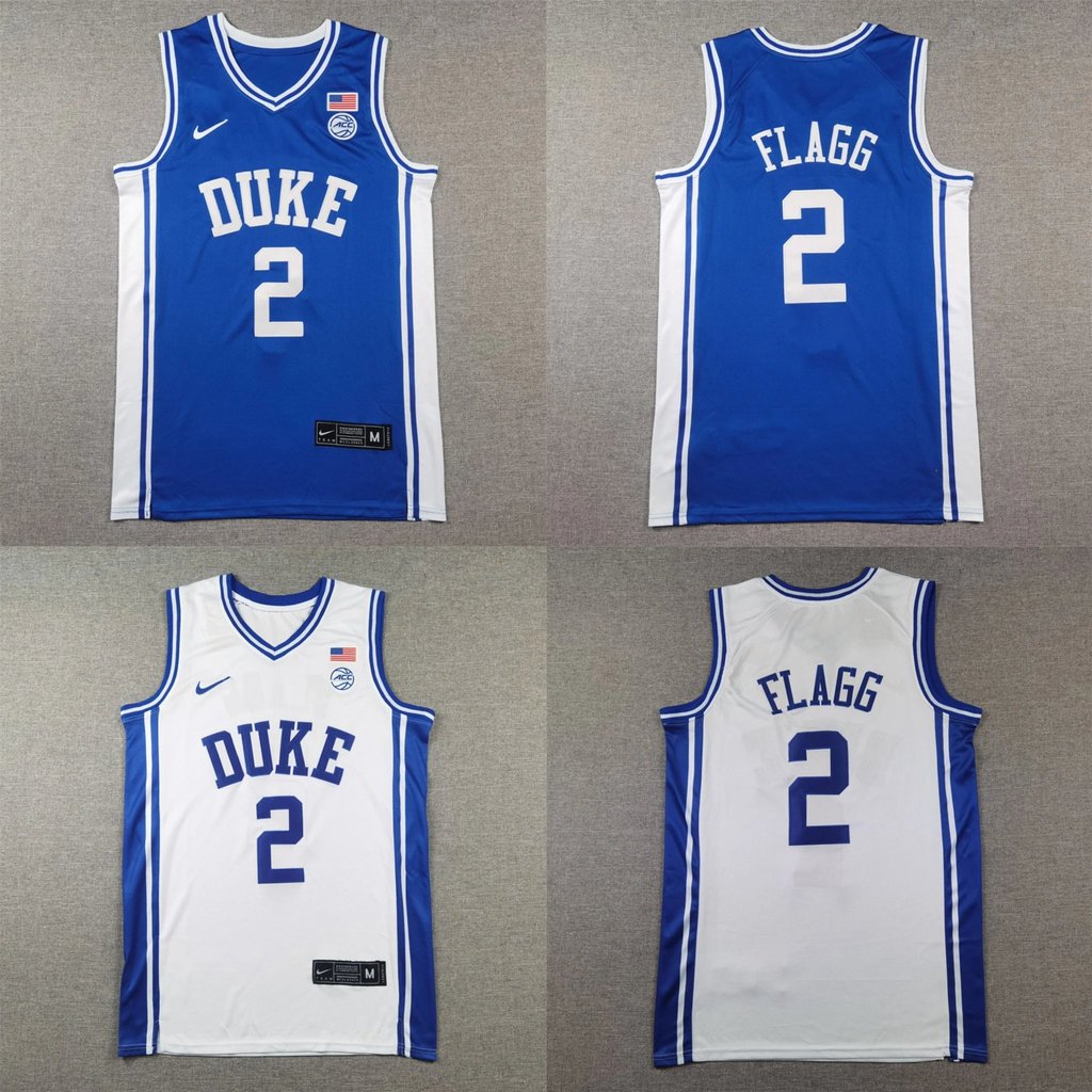 Áo thêu Nike NCAA Duke University Cờ thoáng khí khô nhanh No. 2