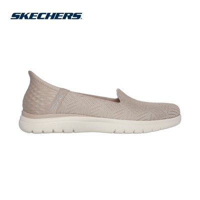 Giày Thể Thao Nữ Skechers Slip-ins On-The-GO Flex Clover Đi Bộ - 138182-TPE Air-Cooled Memory Foam