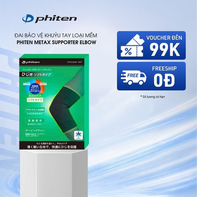 Đai Bảo Vệ Khuỷu Tay Loại Mềm Phiten Supporter Elbow Soft