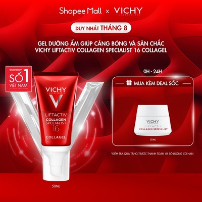 GEL DƯỠNG ẨM VICHY LABORATOIRES LIFTACTIV COLLAGEN SPECIALIST 16 COLLAGEL