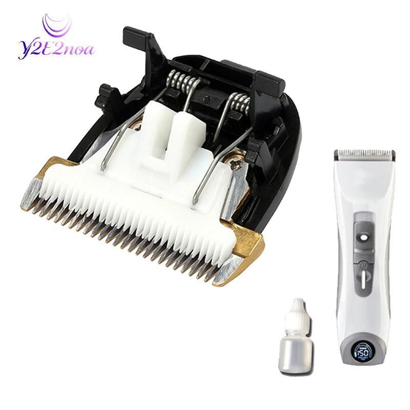 Đầu cắt dao gốm Y2E2noa cho Codos CP-9600 Thay thế cho Codos CP6800 9600 Tông đơ thú cưng Phụ tùng H