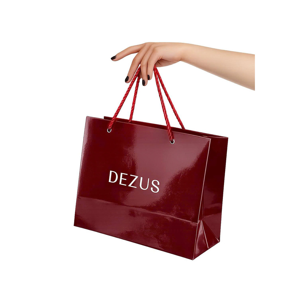 [SẢN PHẨM KHÔNG ÁP DỤNG ĐỔI TRẢ] Túi Giấy Dezus Đỏ Đô