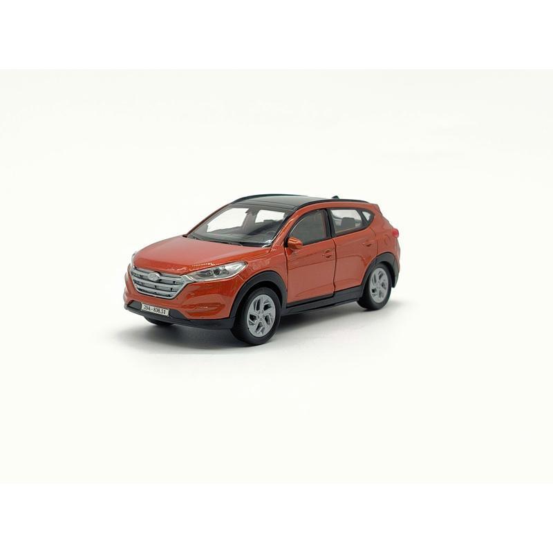 Mô hình xe Hyundai Tucson 1/36 Welly dài 12cm, chất liệu kim loại, sơn tĩnh điện bền đẹp