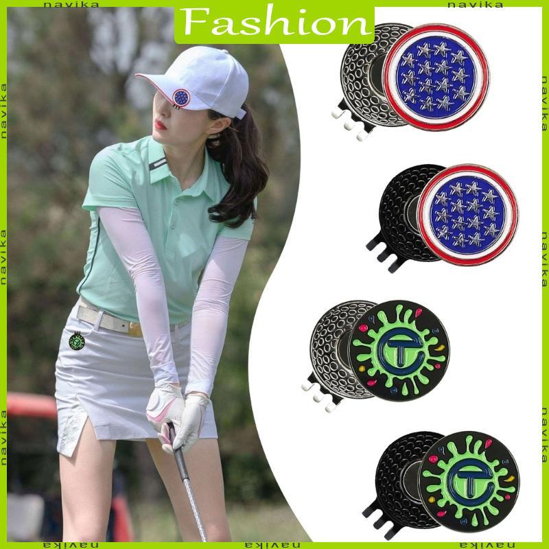 NA Golf Hat Clip Golf Mark Hấp phụ từ tính Golf Marker Metal Cap Clip