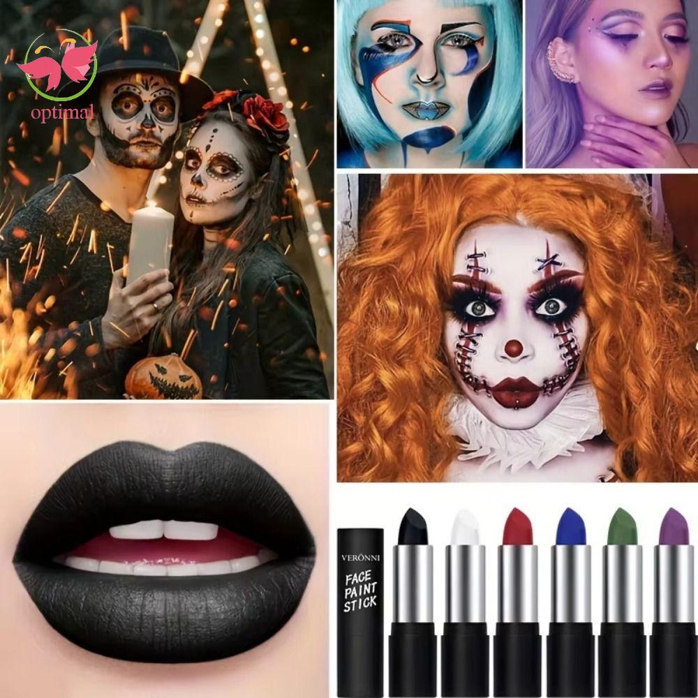 OPTIMAL LIMIT Halloween Face Painting Stick, Face & Body Paint Trang điểm thể thao Body Art Paint St