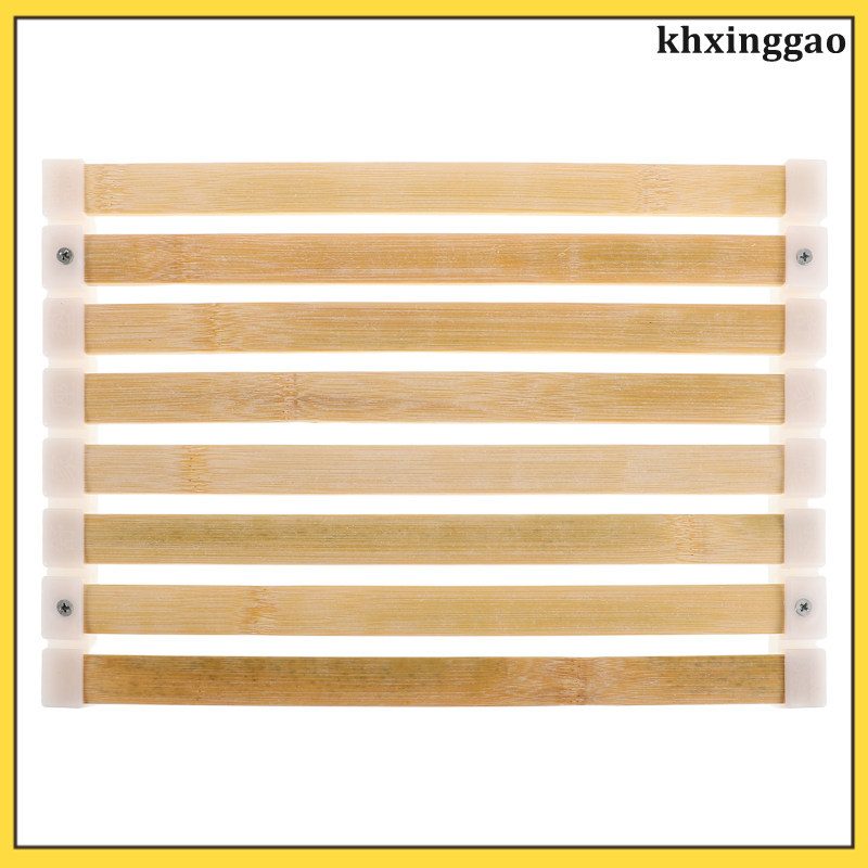 1Home Đệm Xông Hơi Dải Tre Màu Be Dùng Cho Phòng Tắm khxinggao