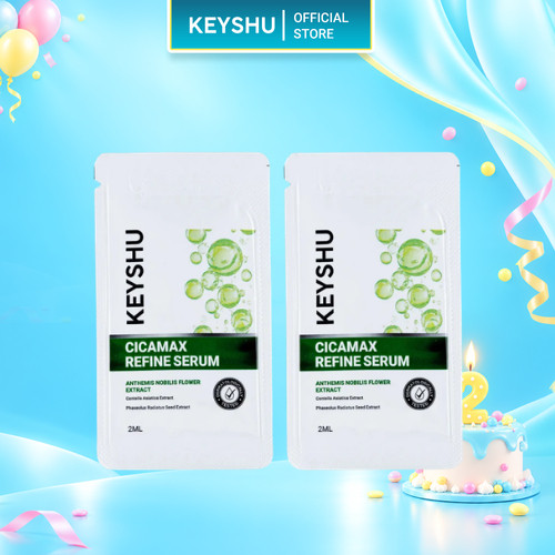 Serum CICAMAX REFINE KEYSHU Chiết Xuất Rau Má Giúp Phục Hồi, Dịu Da 2ML