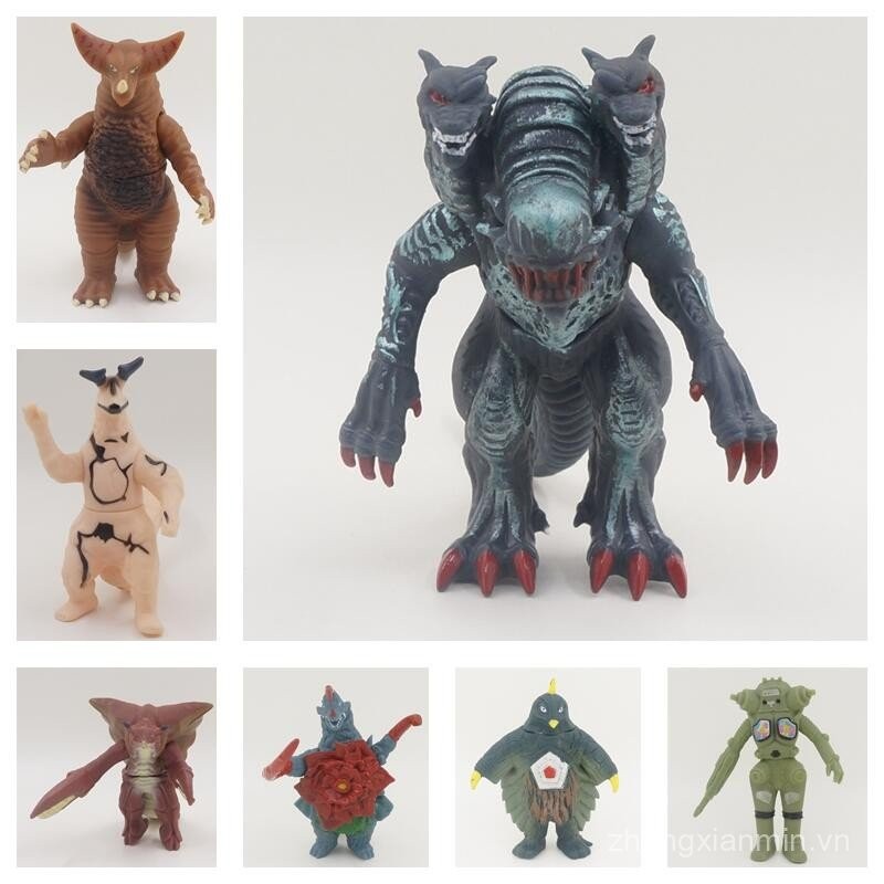 Bán chạy Đồ chơi cao su mềm Ultraman Series Monster Elle King Golden Ancient Bridge Bemonstein Raich