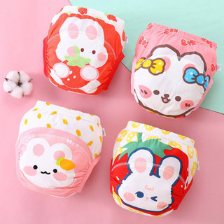 Tã vải cho bé Cotton Chống thấm nước Chống rò rỉ Có thể giặt được Gạc thoáng khí Quần tập đi vệ sinh