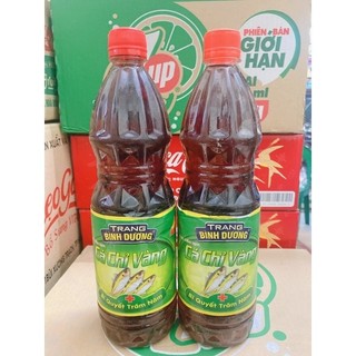 Nước Mắm Cá Chỉ Vàng Chai 900ml