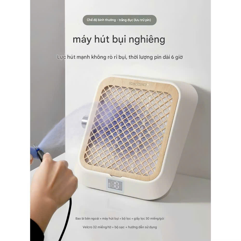 Máy hút bụi tích điện Mr Nail chính hãng - Máy hút bụi cao cấp. Chip nail shop