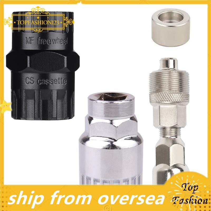 Sửa chữa xe đạp Freewheel Cassette Crank Bottom Bracket Removal Tool Kit cho xe đạp leo núi đường bộ
